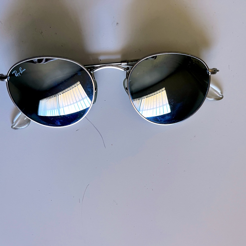 Ray-ban round metal